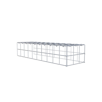 Fourche rapportée type 4 100 cm x 20 cm x 30 cm (L x H x P), maille 10 cm x 10 cm, anneau en C