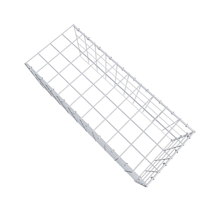 Mounted gabion type 4 100 cm x 40 cm x 40 cm (L x H x D), mesh size 10 cm x 10 cm, C-ring