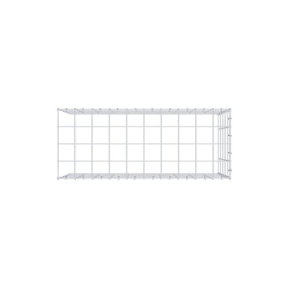 Anbaugabione Typ 4 100 cm x 50 cm x 40 cm (L x H x T), Maschenweite 10 cm x 10 cm, C-Ring