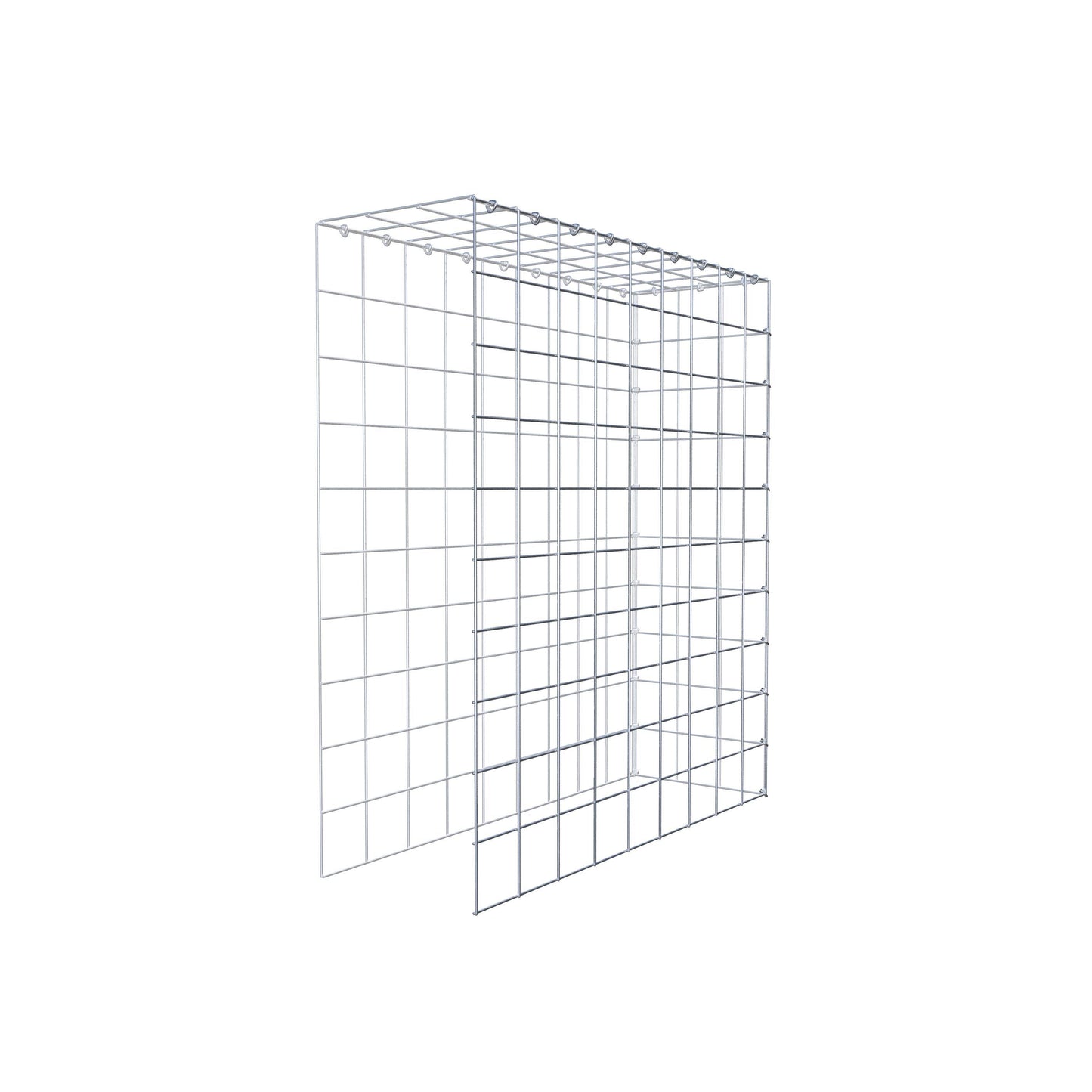 Extra gabion typ 4 100 cm x 90 cm x 30 cm (L x H x D), maskstorlek 10 cm x 10 cm, C-ring