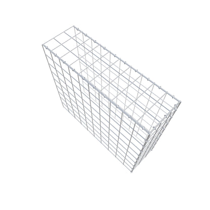 Extra gabion typ 4 100 cm x 90 cm x 30 cm (L x H x D), maskstorlek 10 cm x 10 cm, C-ring