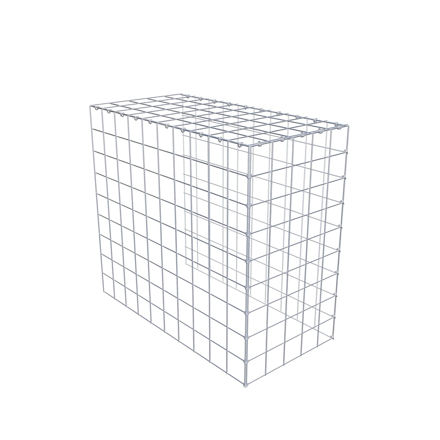 Fourche rapportée type 4 100 cm x 90 cm x 50 cm (L x H x P), mailles 10 cm x 10 cm, anneau C