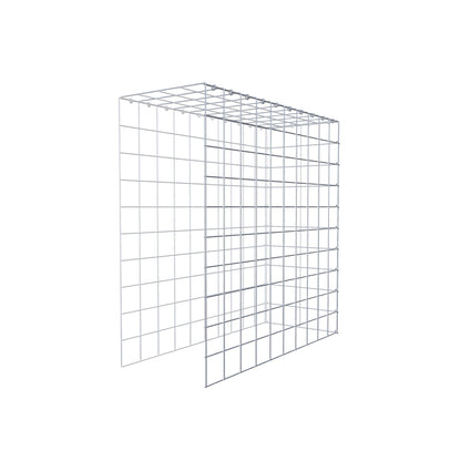 Extra gabion typ 4 100 cm x 100 cm x 40 cm (L x H x D), maskstorlek 10 cm x 10 cm, C-ring