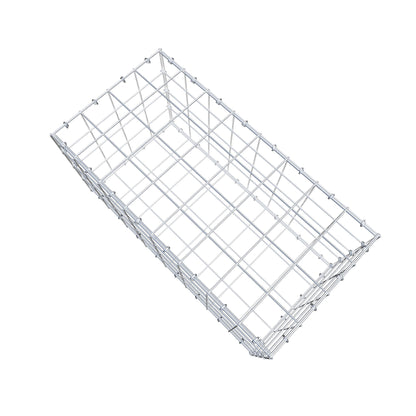 Gabion 80 cm x 40 cm x 40 cm (L x H x P), mailles 10 cm x 10 cm, anneau en C