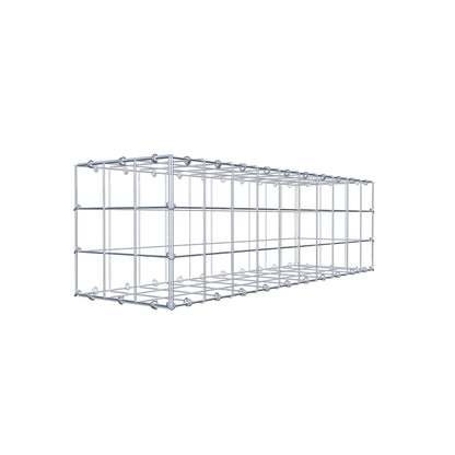 Gabião 100 cm x 30 cm x 30 cm (C x A x P), malhagem 10 cm x 10 cm, anel C