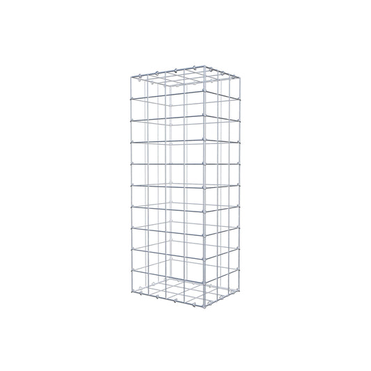 Gabion 100 cm x 30 cm x 40 cm (L x H x D), maskstorlek 10 cm x 10 cm, C-ring