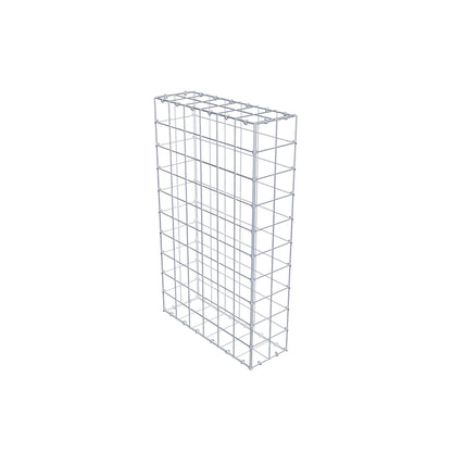 Gabion 100 cm x 60 cm x 20 cm (L x H x D), maskestørrelse 10 cm x 10 cm, C-ring