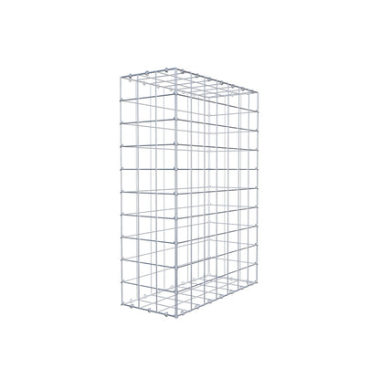 Gabion 100 cm x 70 cm x 30 cm (L x H x D), maskstorlek 10 cm x 10 cm, C-ring