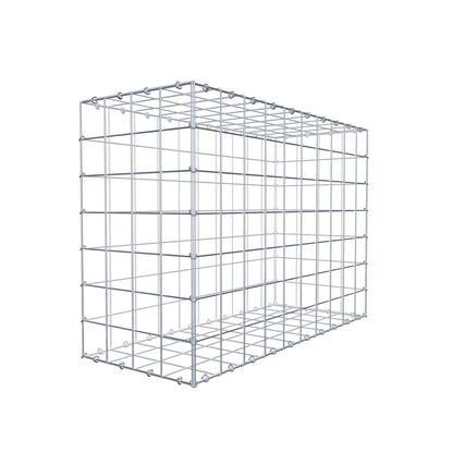 Gabion 100 cm x 70 cm x 40 cm (L x H x P), mailles 10 cm x 10 cm, anneau en C