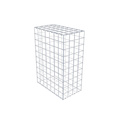 Gabion 100 cm x 70 cm x 40 cm (L x H x P), mailles 10 cm x 10 cm, anneau en C