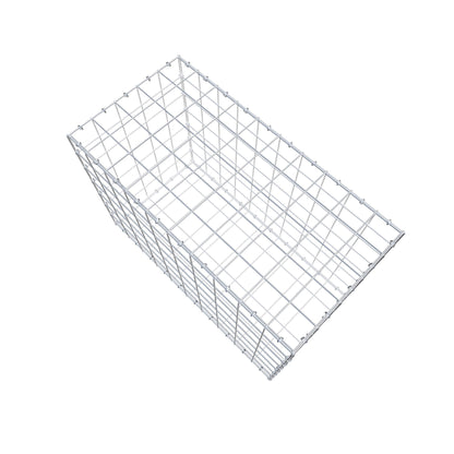 Gabion 100 cm x 70 cm x 50 cm (L x H x D), maskestørrelse 10 cm x 10 cm, C-ring