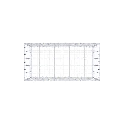Gabion 100 cm x 70 cm x 50 cm (L x H x D), maskestørrelse 10 cm x 10 cm, C-ring
