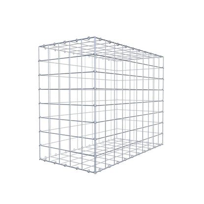 Gabion 100 cm x 80 cm x 50 cm (L x H x P), mailles 10 cm x 10 cm, anneau en C