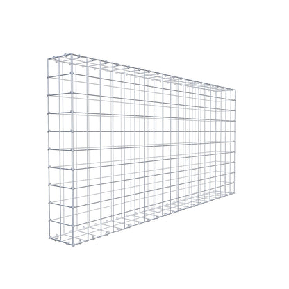Gabion 200 cm x 100 cm x 20 cm (L x H x D), mesh size 10 cm x 10 cm, C-ring