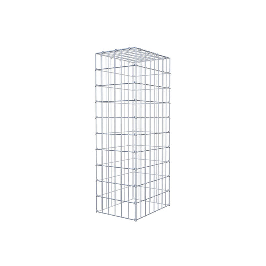 Fourche rapportée type 3 100 cm x 40 cm x 30 cm (L x H x P), mailles 5 cm x 10 cm, anneau C