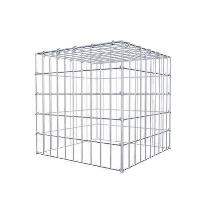 Extra gabion typ 3 50 cm x 50 cm x 50 cm (L x H x D), maskstorlek 5 cm x 10 cm, C-ring