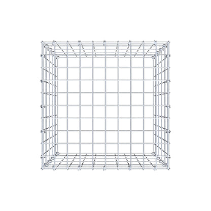 Extra gabion typ 3 50 cm x 50 cm x 50 cm (L x H x D), maskstorlek 5 cm x 10 cm, C-ring