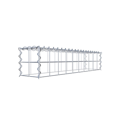 Gabbione aggiuntivo tipo 3 100 cm x 20 cm x 20 cm (L x A x P), maglia 10 cm x 10 cm, spirale