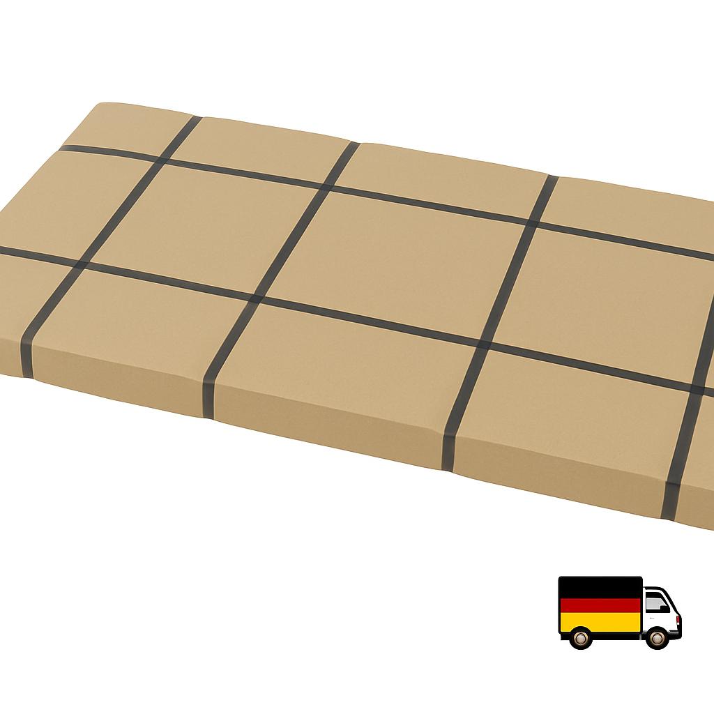 Raised bed round, outer diameter 322 cm, height 50 cm, mesh size 5 x 5 cm, wall thickness 15 cm