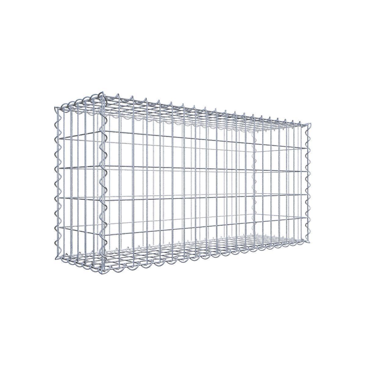 Set économique 3x Gabion 100 cm x 50 cm x 30 cm (L x H x P), maillage 5 cm x 10 cm, spirale