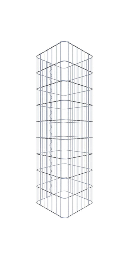 Gabione Saeule eckig 05x10 37x37 090