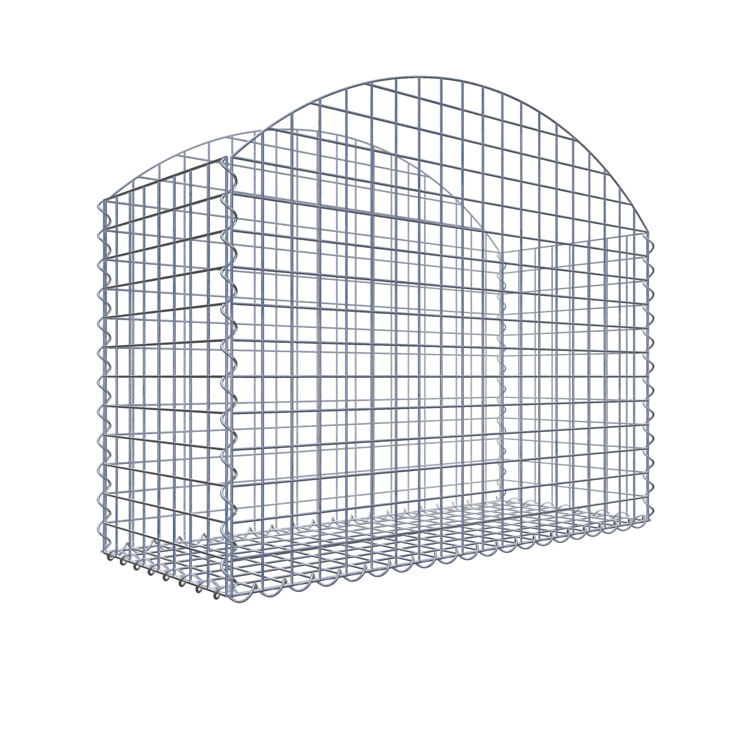 Gabione mitOberbogen 05x05 100x080x040