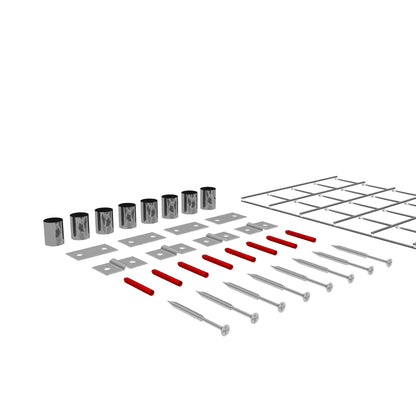 Grille décorative / treillis (matériel de montage inclus) Mailles 5 x 5 cm