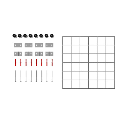 Grille décorative / treillis (matériel de montage inclus) Mailles 5 x 5 cm