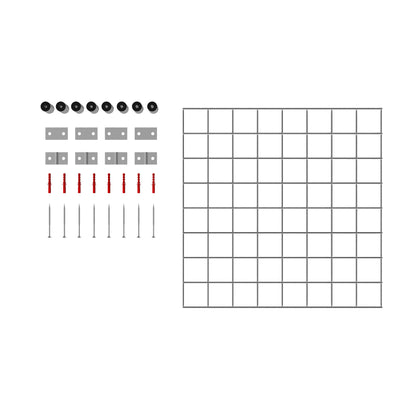 Grille décorative / treillis (matériel de montage inclus) Mailles 5 x 5 cm