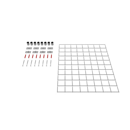 Grille décorative / treillis (matériel de montage inclus) Mailles 5 x 5 cm