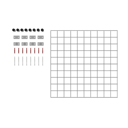 Grille décorative / treillis (matériel de montage inclus) Mailles 5 x 5 cm