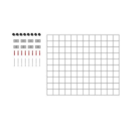 Grille décorative / treillis (matériel de montage inclus) Mailles 5 x 5 cm