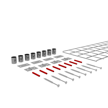 Grille décorative / treillis (matériel de montage inclus) Mailles 5 x 5 cm