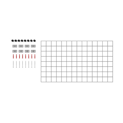 Grille décorative / treillis (matériel de montage inclus) Mailles 5 x 5 cm