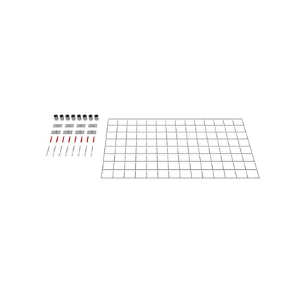 Grille décorative / treillis (matériel de montage inclus) Mailles 5 x 5 cm