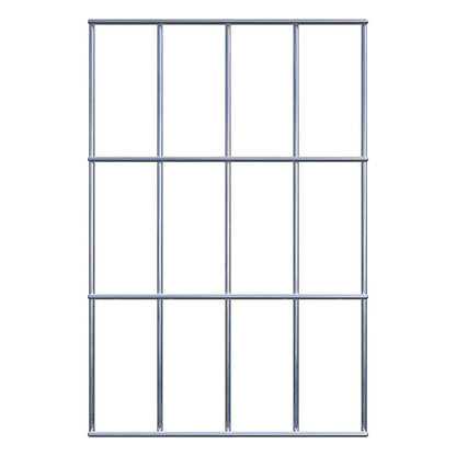 Treliça decorativa / treliça (incl. material de montagem) tamanho da malha 5 x 10 cm