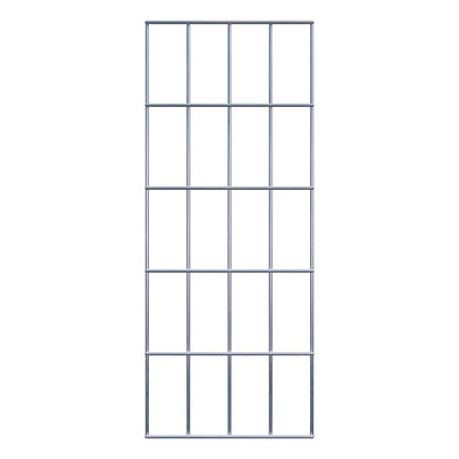 Treliça decorativa / treliça (incl. material de montagem) tamanho da malha 5 x 10 cm