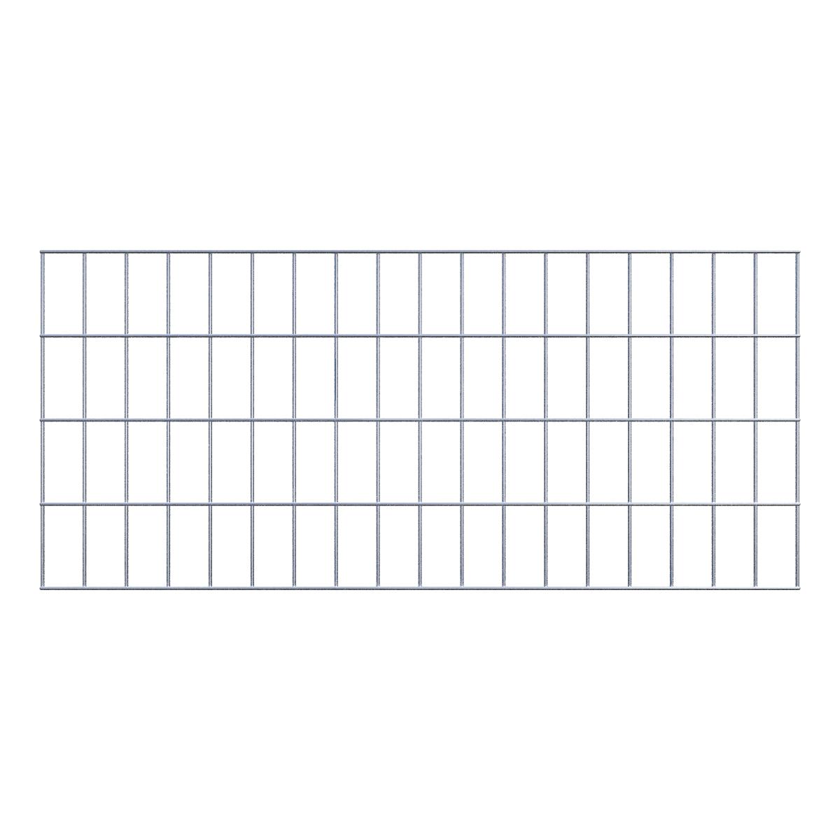 Treliça decorativa / treliça (incl. material de montagem) tamanho da malha 5 x 10 cm