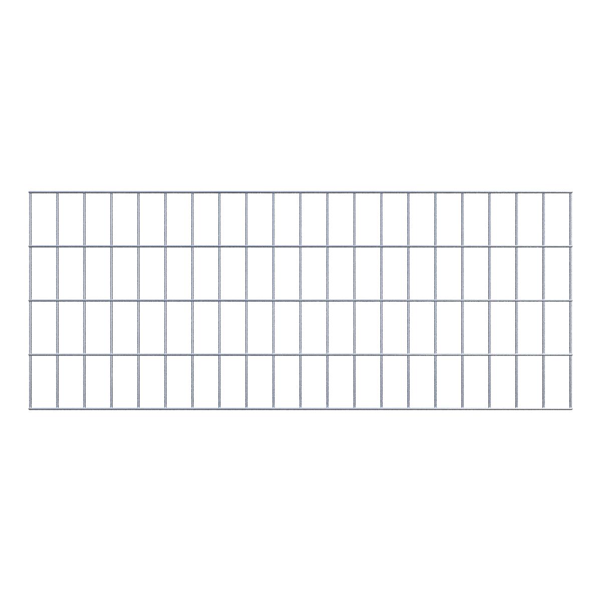 Treliça decorativa / treliça (incl. material de montagem) tamanho da malha 5 x 10 cm