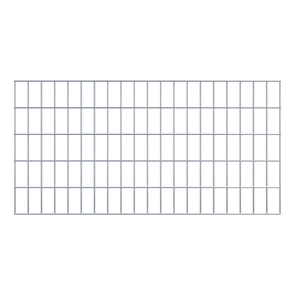 Treliça decorativa / treliça (incl. material de montagem) tamanho da malha 5 x 10 cm