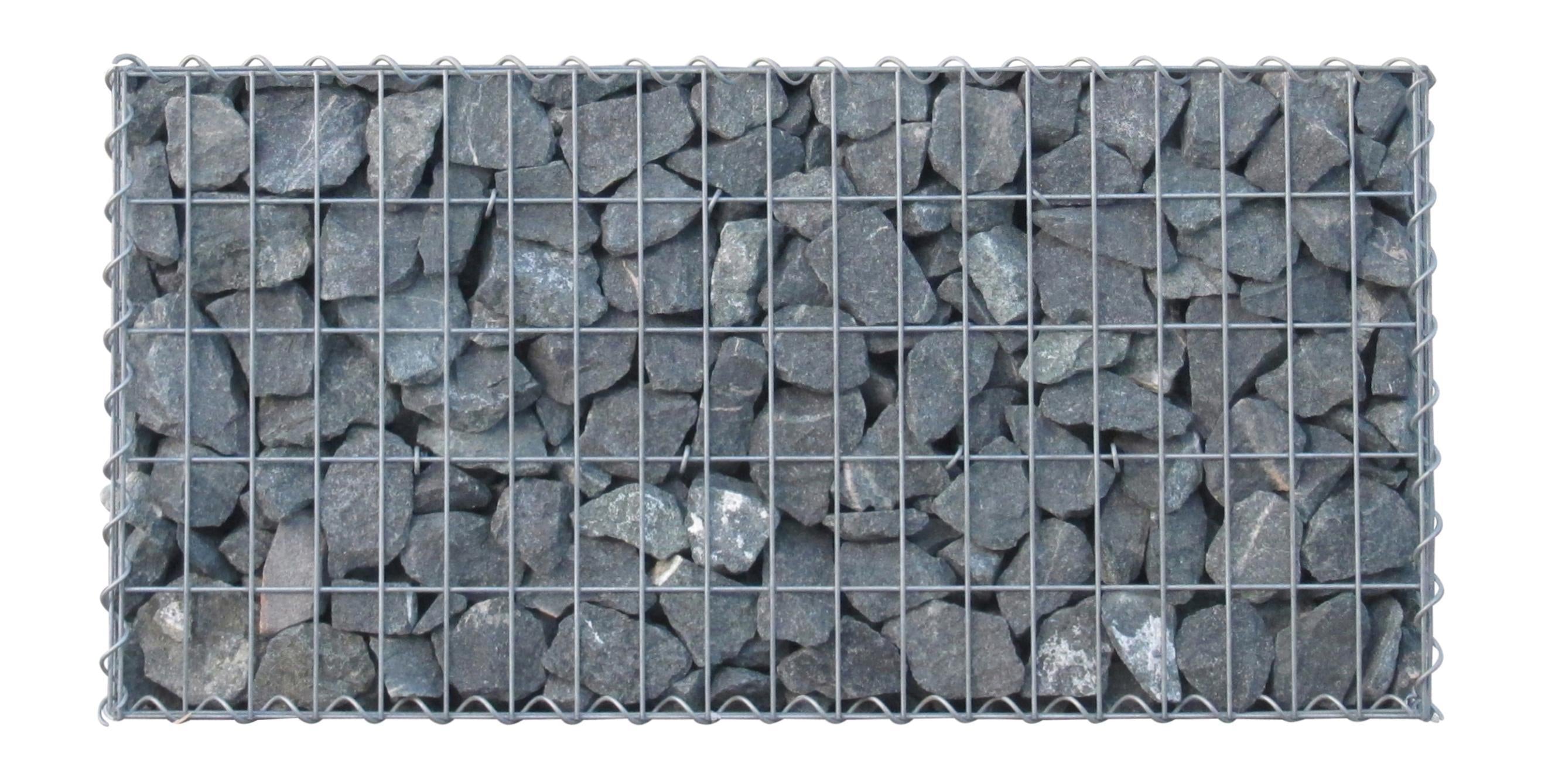 Gabion 100 cm x 30 cm x 50 cm (L x H x P), maille 5 cm x 10 cm, spirale