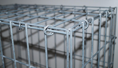 Type 3 oplegkorf 100 cm x 100 cm x 40 cm (L x H x D), maaswijdte 5 cm x 10 cm, C-ring