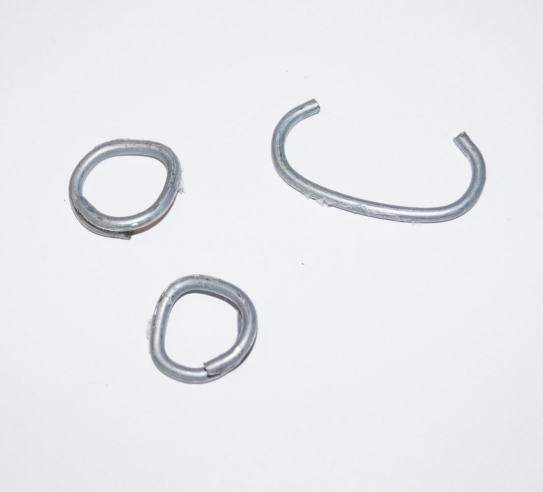 Fourche rapportée type 3 100 cm x 90 cm x 40 cm (L x H x P), mailles 10 cm x 10 cm, anneau C