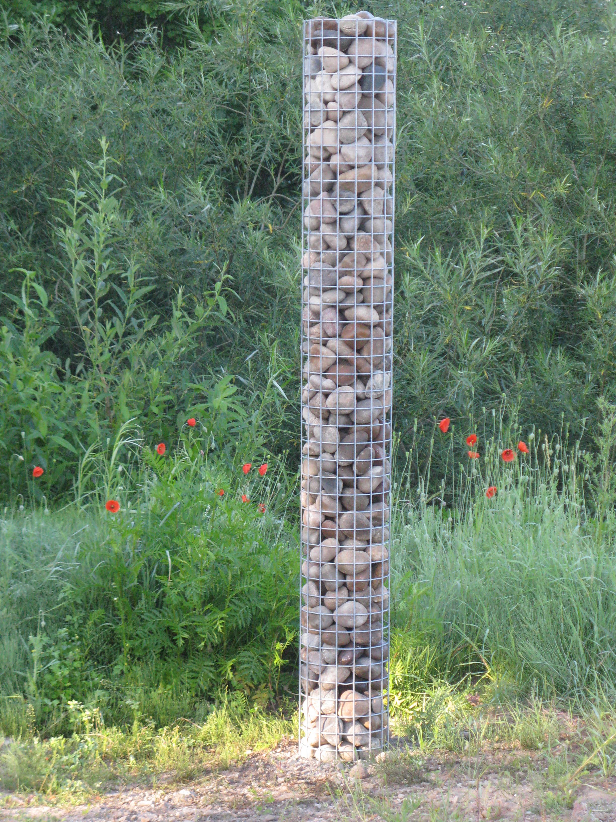 Colonne de gabion diamètre 27 cm MW 5 x 5 cm ronde