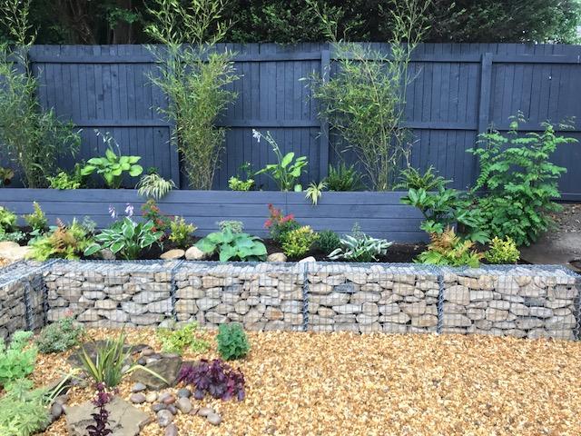 Set di 2 gabbioni 100 cm x 50 cm x 30 cm (L x A x P), maglia 5 x 5 cm, spirale