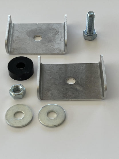 Agrafe pour 5 x 5 cm, aluminium