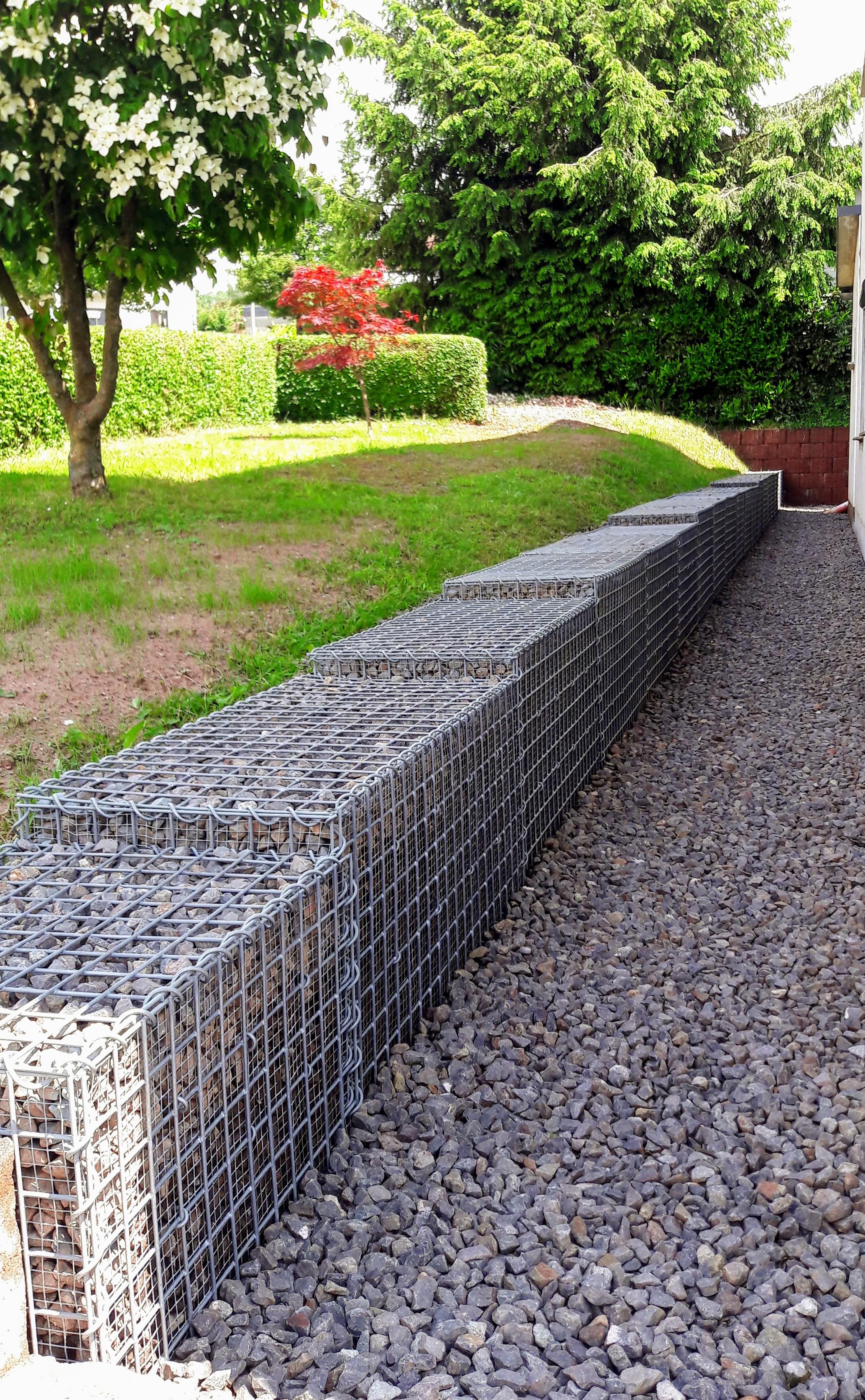 Gabion 100 cm x 50 cm x 50 cm (L x H x P), maille 5 cm x 5 cm, spirale