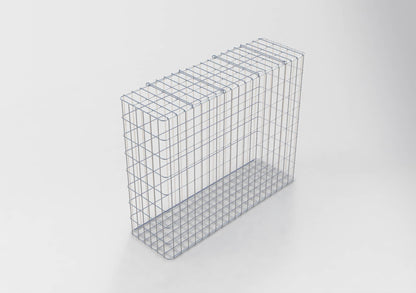 Gabion varmgalvaniseret 102 cm x 82 cm x 32 cm, maskestørrelse 5 cm x 10 cm, fuldsvejset