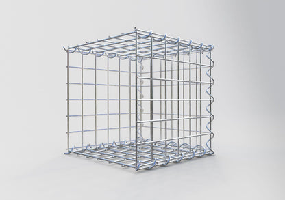 Gabion rapporté type 2 30 cm x 30 cm x 30 cm (L x H x P), mailles 5 cm x 5 cm, spirale