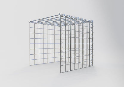 Fourche rapportée type 4 40 cm x 40 cm x 40 cm (L x H x P), mailles 5 cm x 5 cm, spirale